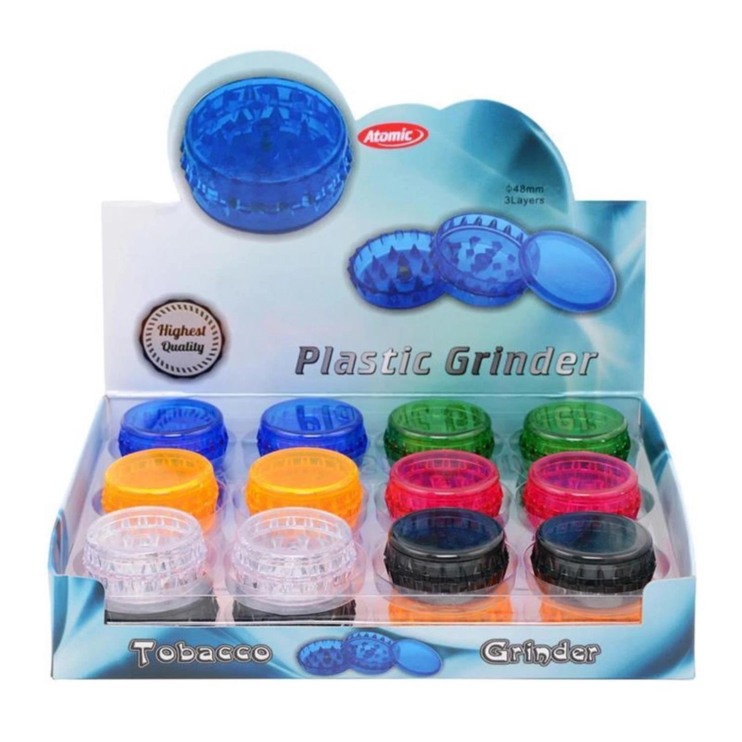 Atomic Acryl Grinder - 48mm Atomic